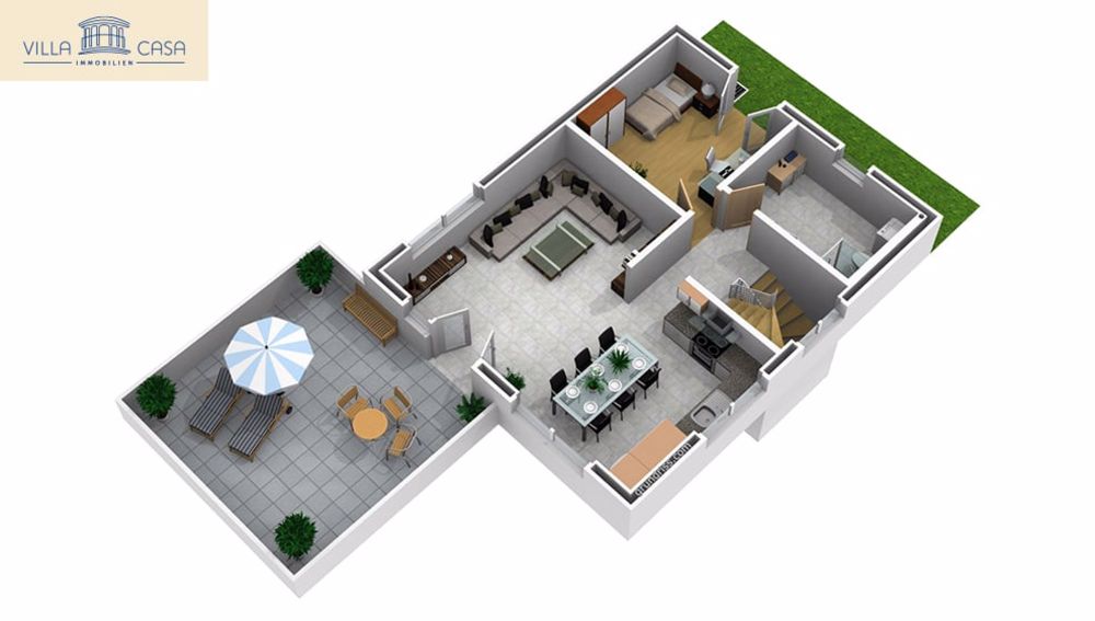 Haus VALDORA / 5.5 oder 6.5 Zimmer EFH / PV-Anlage - Bild 2