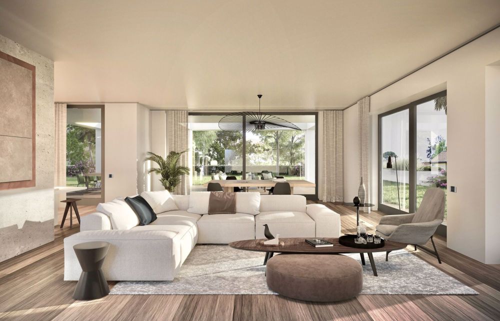 Gentilino, Collina d'Oro: Exklusive Design-Wohnung mit großem Terrassen, Nähe TASIS, 4.5 Zimmer - Bild 3