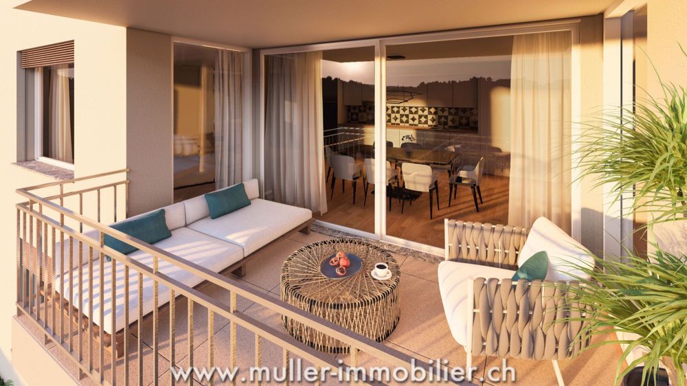 Schönes 2,5-Zimmer-Neubau in der Campagne! - Bild 1