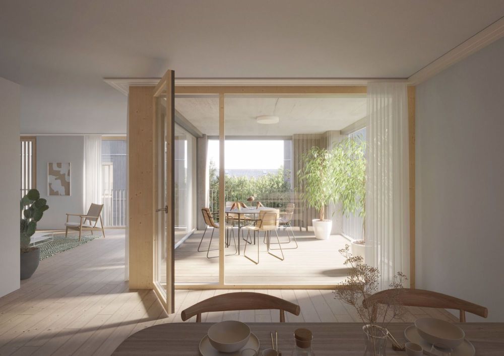 1.5 Zimmer Neubauwohnung / Atelier, Überbauung "Wohnpark Oberdorf" - Bild 3