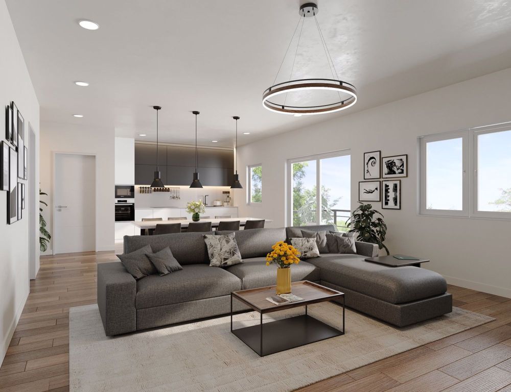 Geräumige 4.5-Zimmer-Wohnung mit eigenem Garten - Bild 2