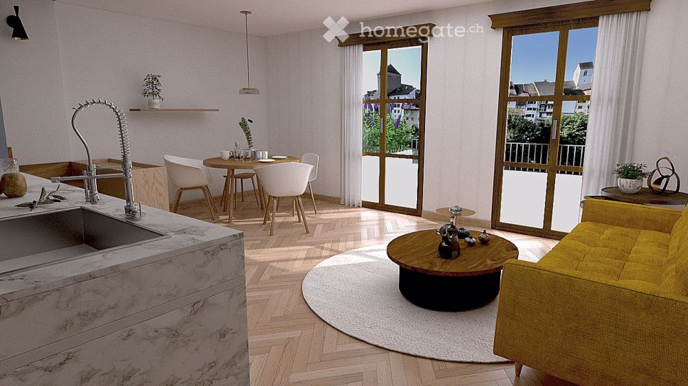 Oase am Tor zur Brugger Altstadt: Exklusive 4.5-Zimmer-Wohnung - Bild 12