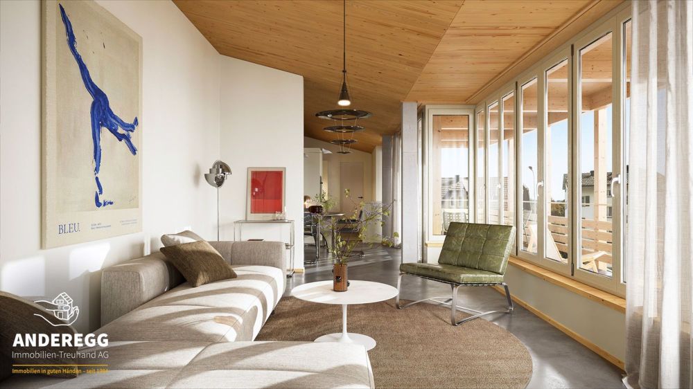 Vier 4.5-Zi.-ETW (auch als 3.5-Zi. realisierbar) mit Balkonen und Lift - Tösstalstrasse 185 (3 von 6)