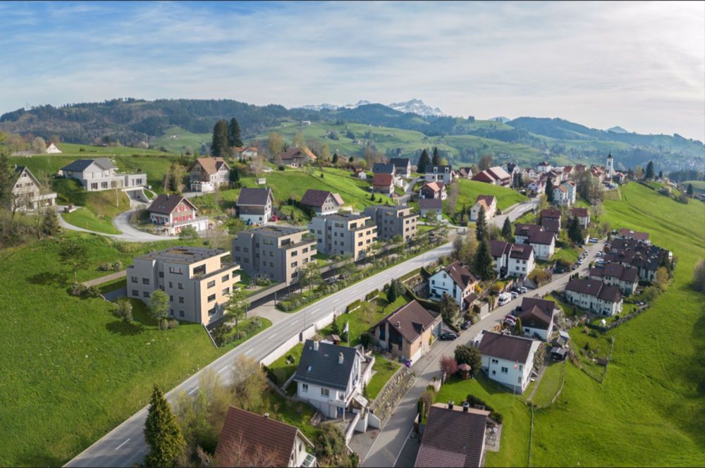 NEUBAU - EG-Wohnung mit Sicht ins Grüne - Bild 1