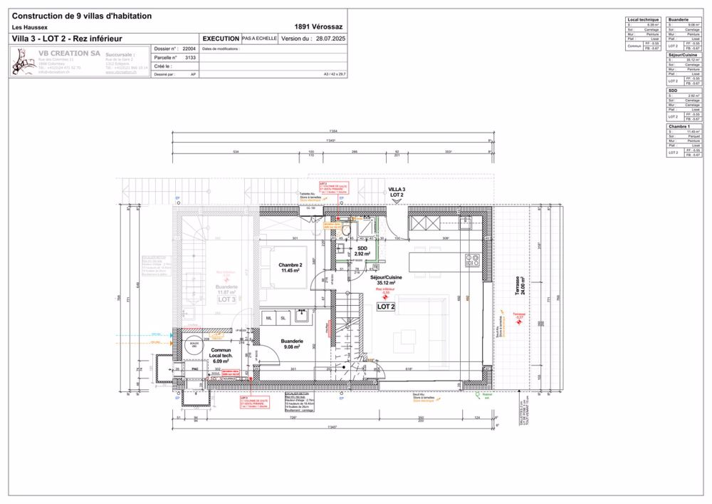 Magnifique Chalet-Villa mitoyen 4,5 Zimmer in Vérossaz - Bild 5