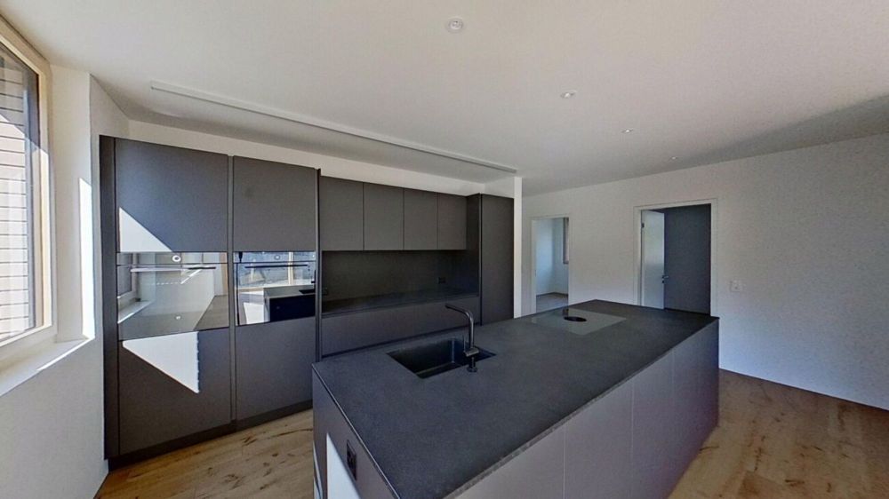 Neubauwohnung mit fantastischer Alpsteinsicht - Moderne Küche