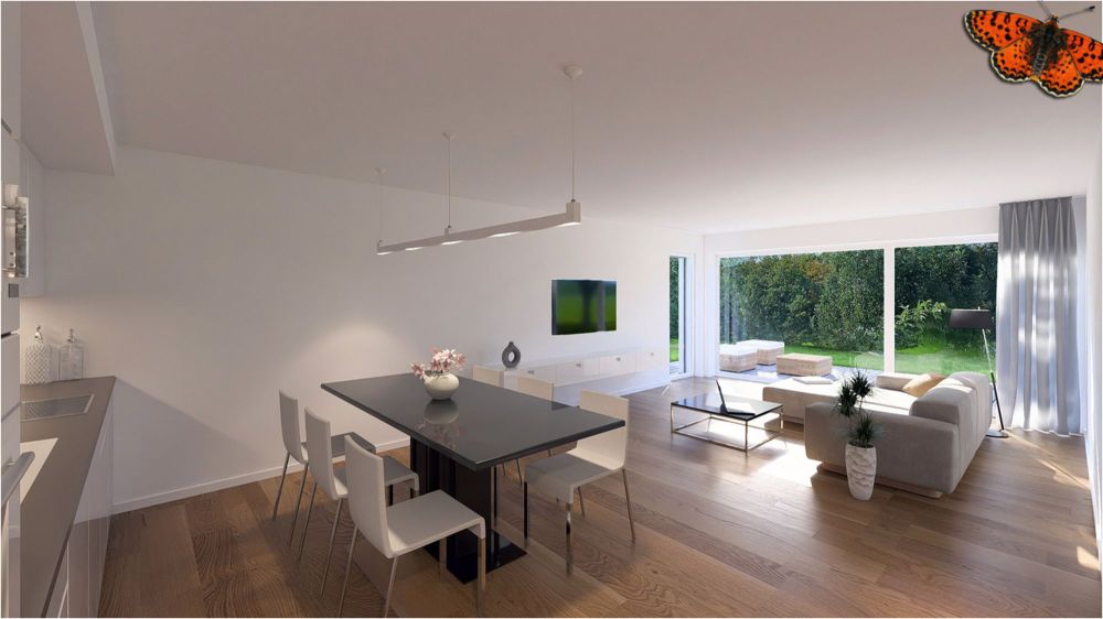 Schönes 3.5-Zimmer-Apartment in Villars-sur-Glâne in neuer Wohnanlage - Bild 1