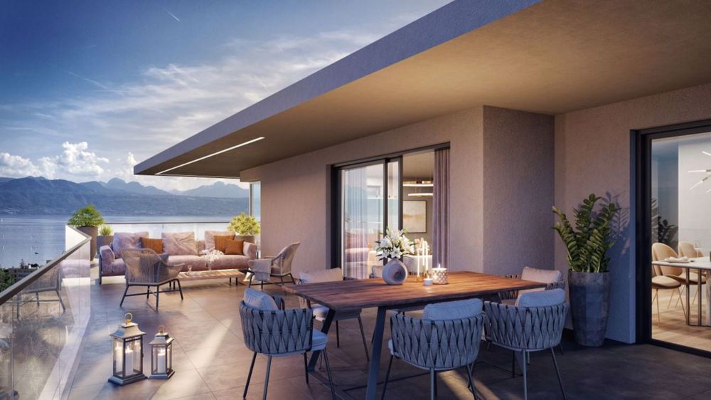 PULLY - PROMOTION EN COURS DE CHANTIER - APPARTEMENT(B.11/REZ SUP) VUE LAC ET LES ALPES - Bild 4