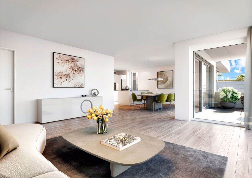 «Farnweg» in Gränichen - Innenvisualisierung Wohnbereich