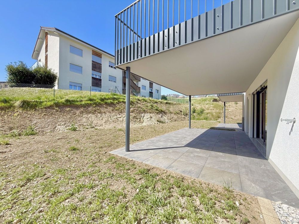 Superbe appartement neuf de 2.5 pièces avec terrasse et jardin privé - Extérieure