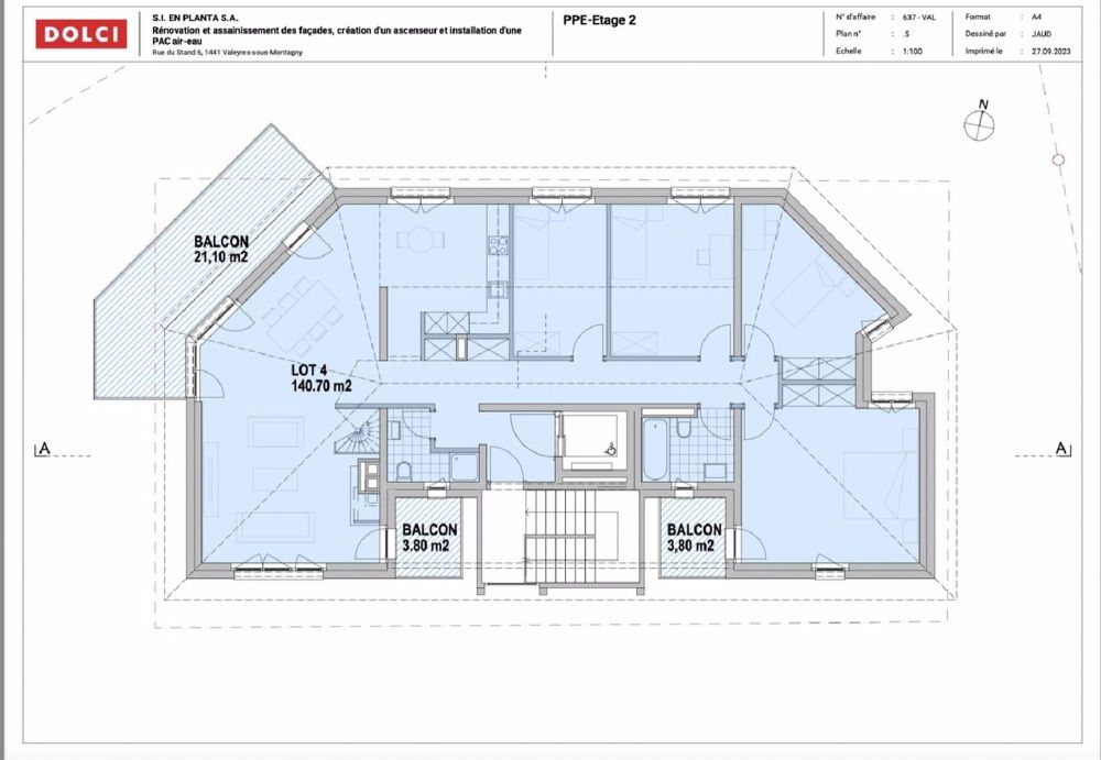 Appartement de 5.5 pièces au dernier étage à Valeyres-sous-Montagny - Bild 12