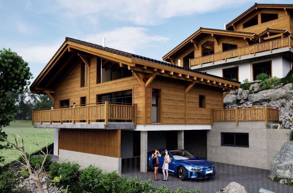 Crésuz - Magnifiques chalets de 4.5 pces à 5.5 pces - Chalet n°6