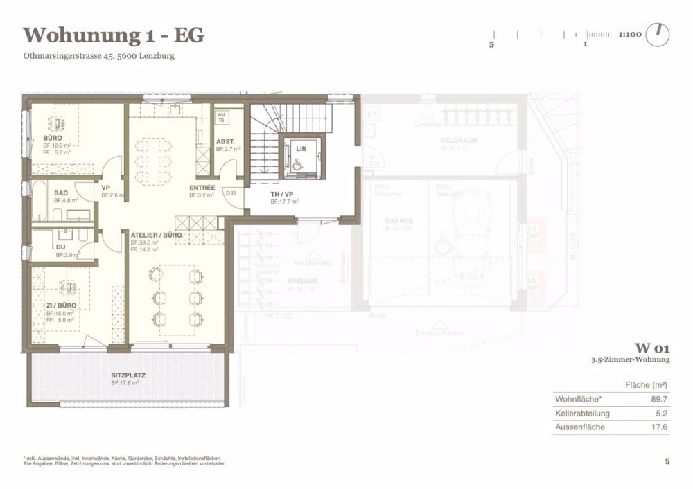 Ihr neues Zuhause mit Blick auf das Schloss Lenzburg - Bild 4