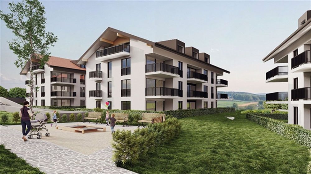 Luxuriöses 3,5 Dachgeschoss mit großem Erker auf dem Balkon - Bild 1