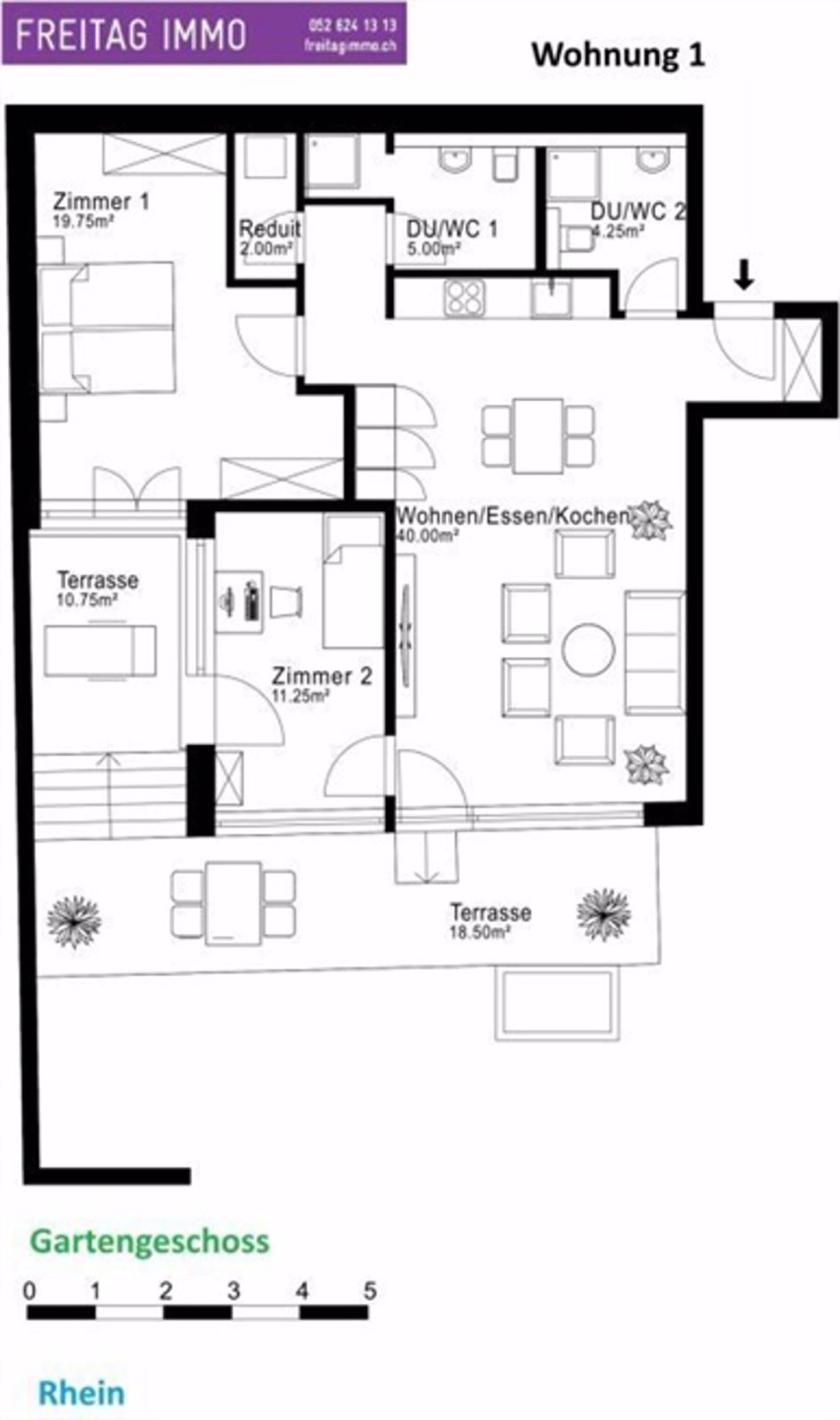 Ihre Traumwohnung beim Rhein und in Gehdistanz zum Bahnhof - Bild 7