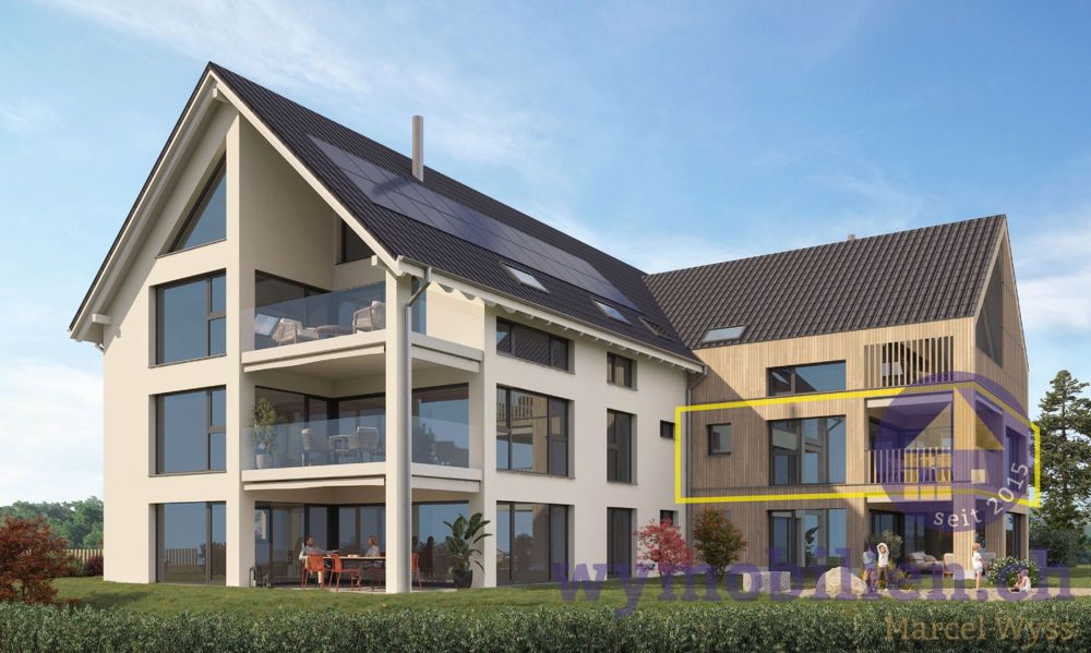 Wohntraum mit 4.5 Zimmer im 1. OG (Whg 522-3) - Einzug ab Sommer 2026 - Geniessen Sie die Terrasse im 1. OG