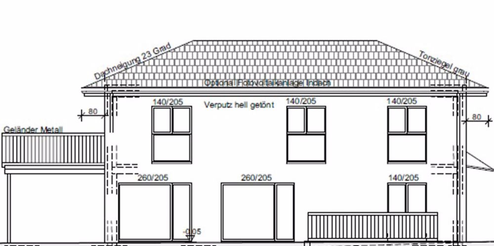 Neubau 6.5 Zimmer Einfamilienhaus mit grossem Grundstück letzte Möglichkeit in Derendingen - Bild 2