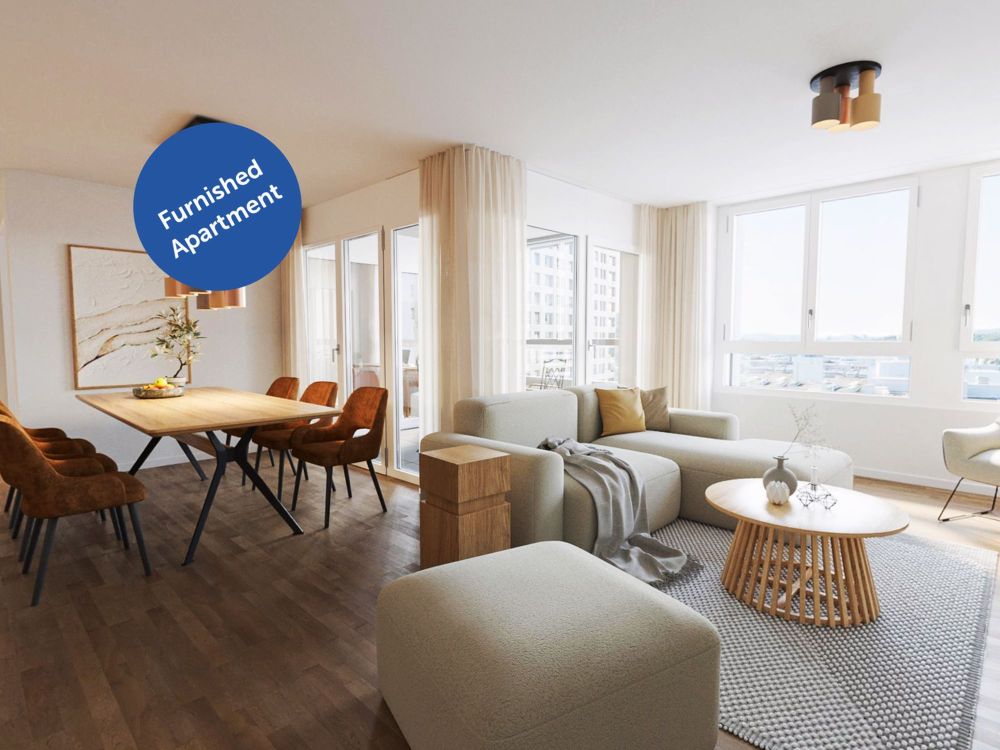Möblierte Apartments mit Madrid Flair direkt im grössten Shoppingcenter der Schweiz! - Bild 1