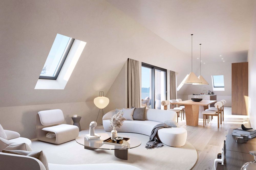 Neubau Attikawohnung mit atemberaubender Dachterrasse und Blick über St. Gallen - Bild 3