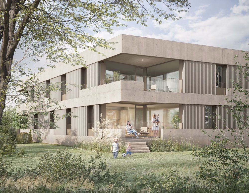 Appartement 5 pièces en attique - Façade