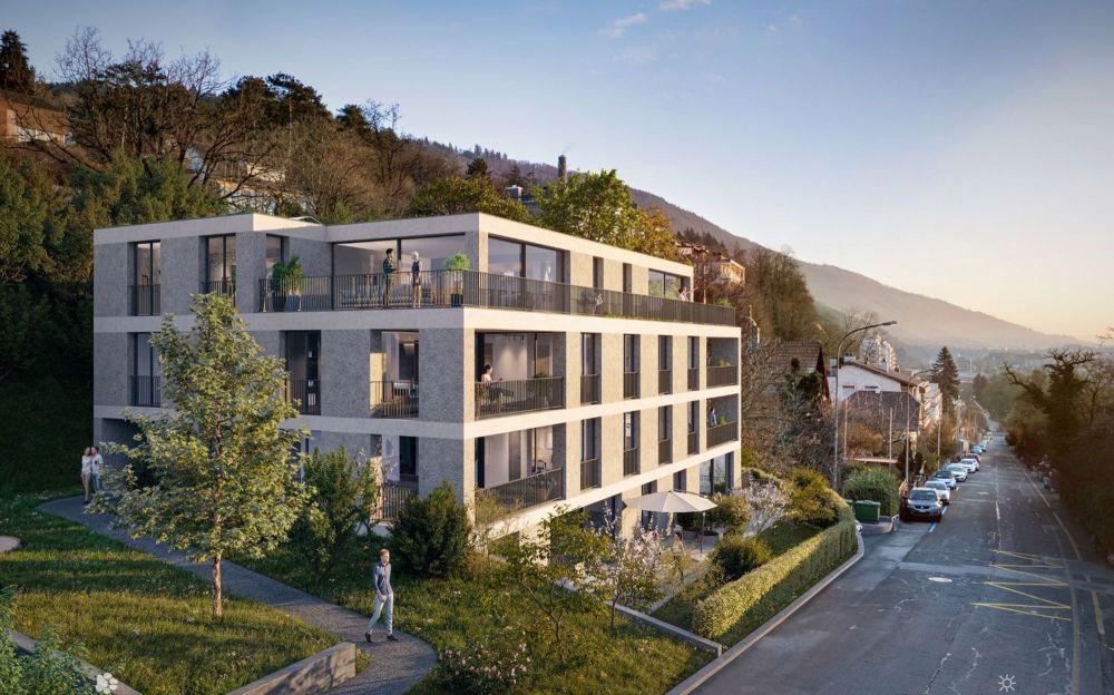 Moderne Eigentumswohnung mit Terrasse und Grünfläche - Bild 1