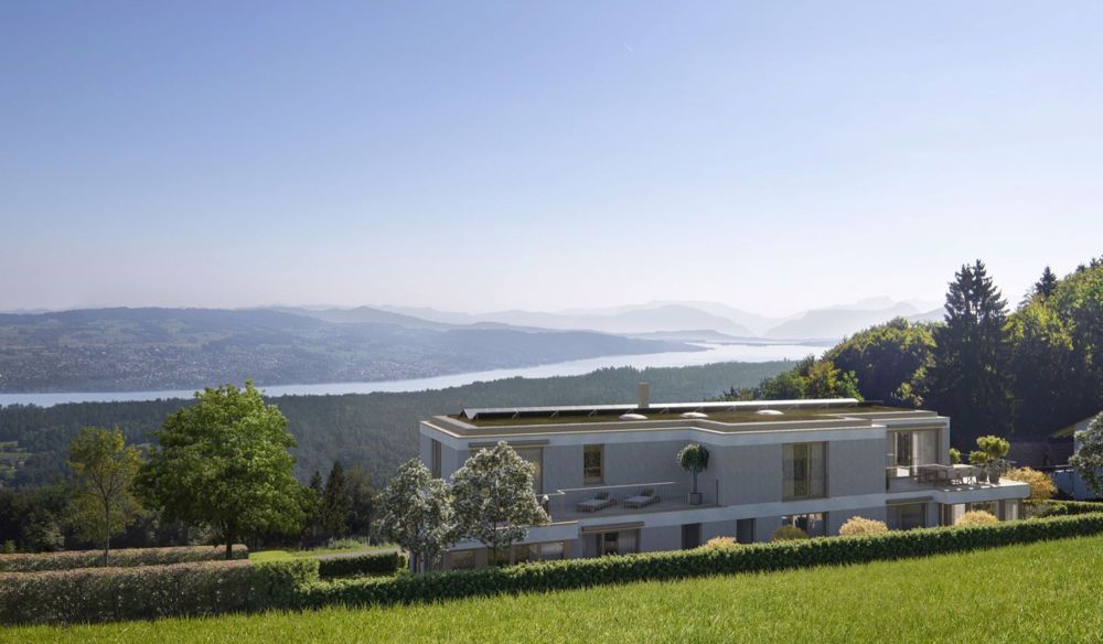 INFINITY LIVING ABOVE LAKE ZURICH - 4,5-Zimmer-Gartenwohnung - Bild 1