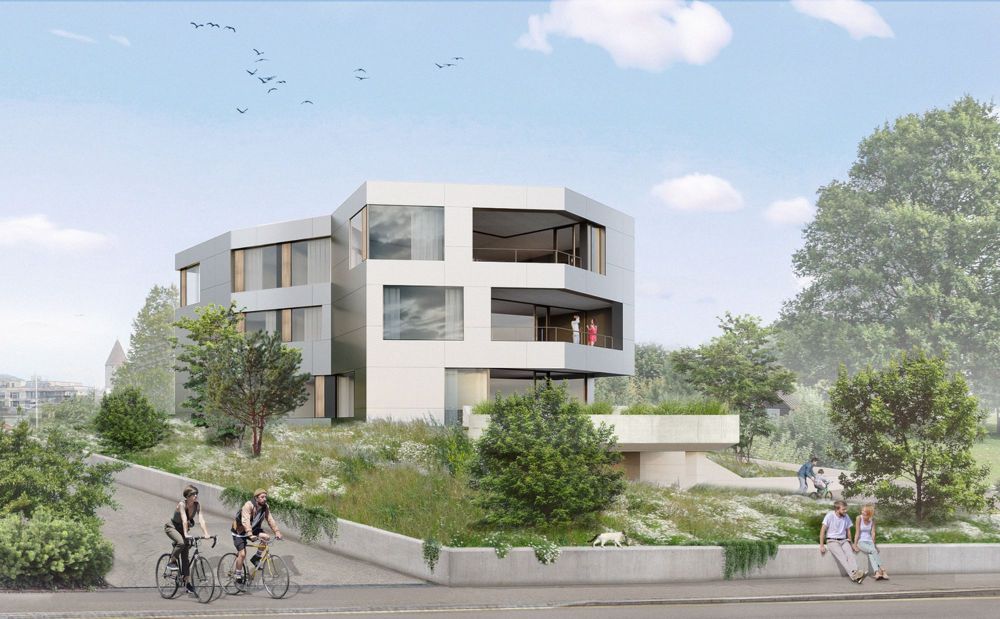 Appartement d'exception 5.5 pièces - La Tour-de-Trême - Immeuble de 3 appartements