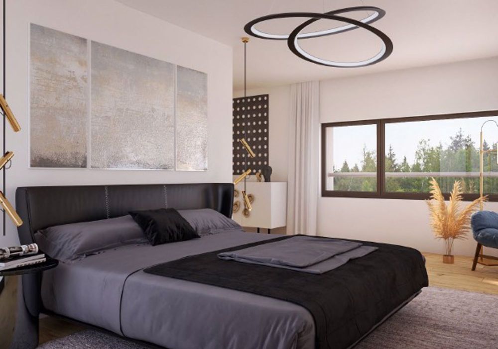 Moderne 4.5-Zimmer-Wohnung mit Balkon und herrlicher Aussicht in Lyss - Bild 3