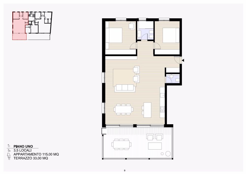 Residenza Selva - 5.5-Zimmer-Wohnung in Massagno - Bild 6