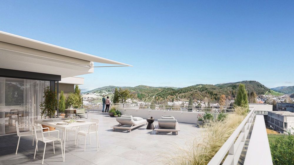 Exklusive Attikawohnung mit 180m2 Terrasse - Bild 4
