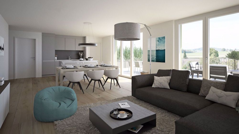 Exklusive 3.5 Zimmer-Gartenwohnung in Biberist - Bild 3