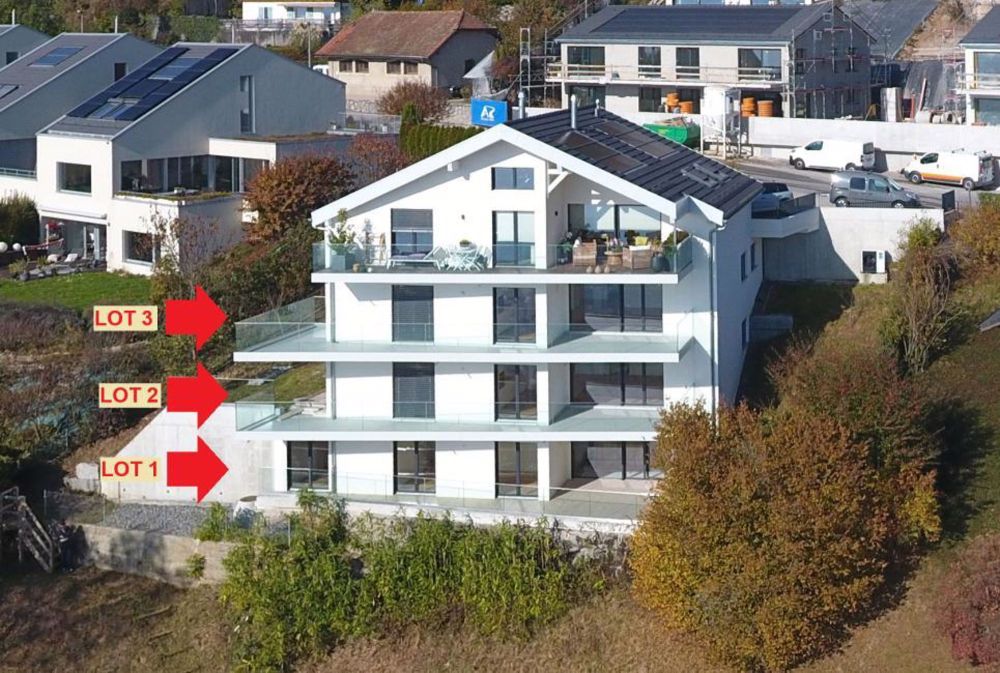 VENDU - Appartement neuf - calme et vue panoramique sur le lac | dreamo.ch - Bild 1