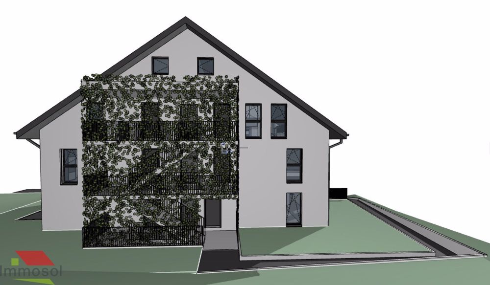 Daillens - Appartement Neuf avec Jardin et Parking au Sous-sol - Immosol | Daillens | Perspective