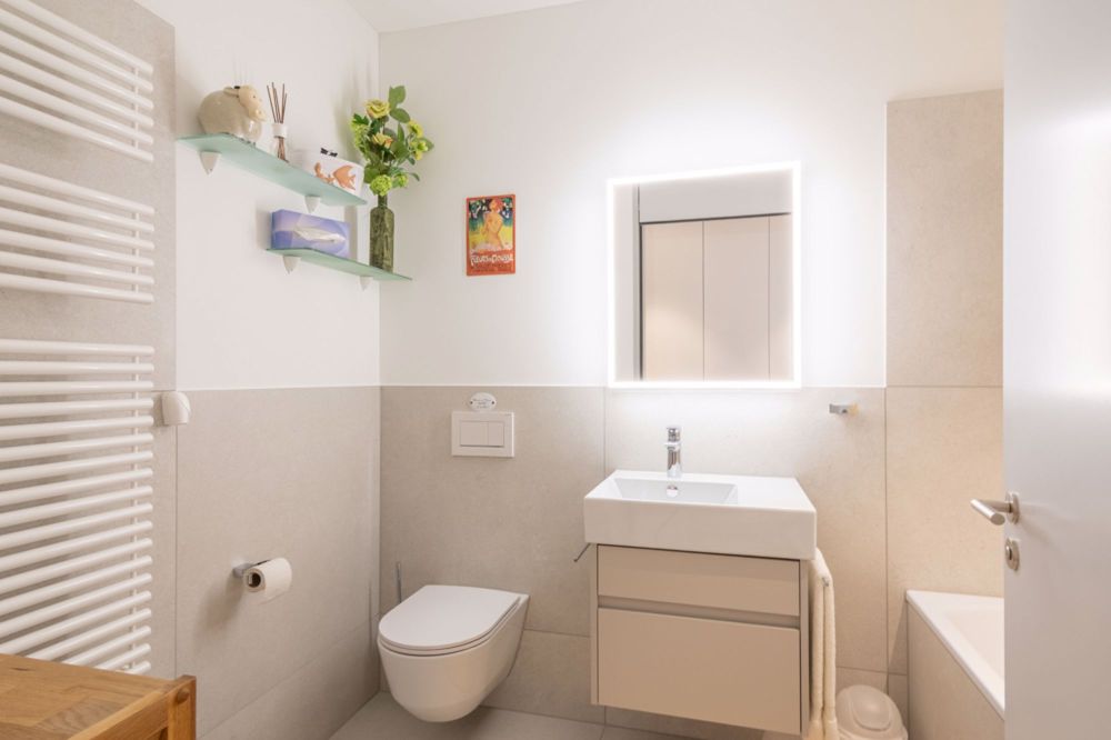 Exklusive Wohnung direkt am Bodensee - Bad