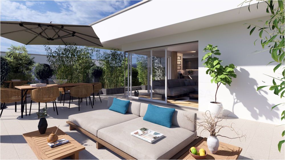 Attique 4.5 pièces dans nouvelle promotion de 3 appartements - Attique - Image non contractuelle