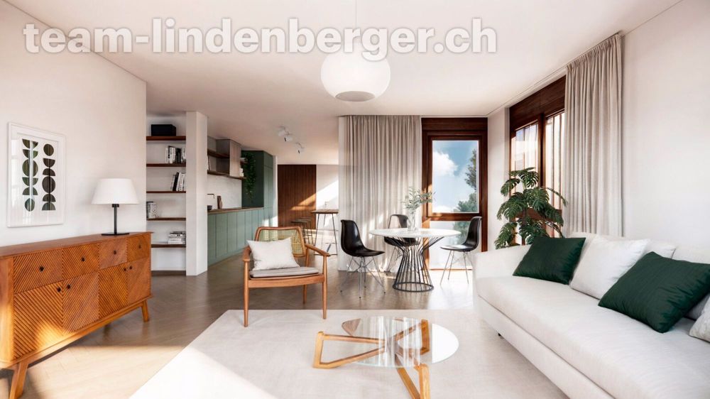 Wohnen auf höchstem Niveau in Allschwil - 4½ Zi.-Maisonettewohnung - Wohnbereich