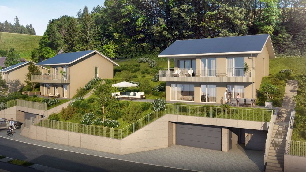 4.5-Zimmer Einfamilienhaus mit fantastischem Ausblick - Bild 2