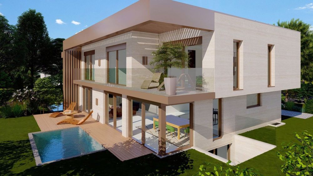 Contemporänes Landhaus mit 8,5 Zimmern am Eingang von Chêne-Bougeries und Cologny - Bild 2