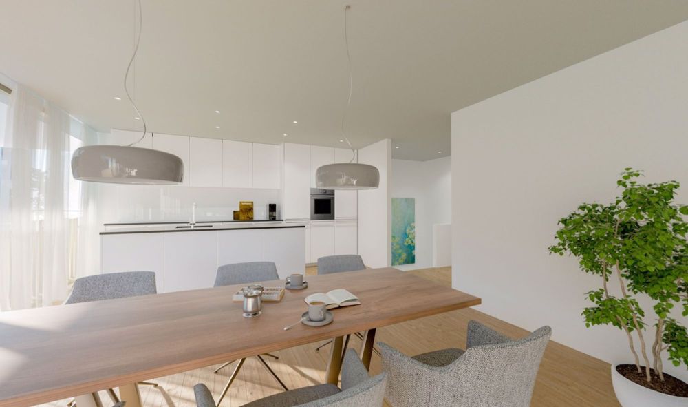 Besondere Gartenwohnung in Riehen - modern & direkt bei der Tram - Essen, Küche