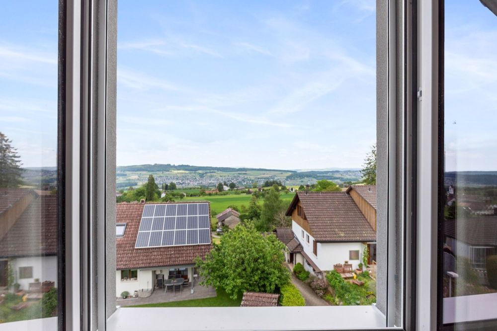 Modernes, brandneues Einfamilienhaus mit Aussicht - Weitsicht