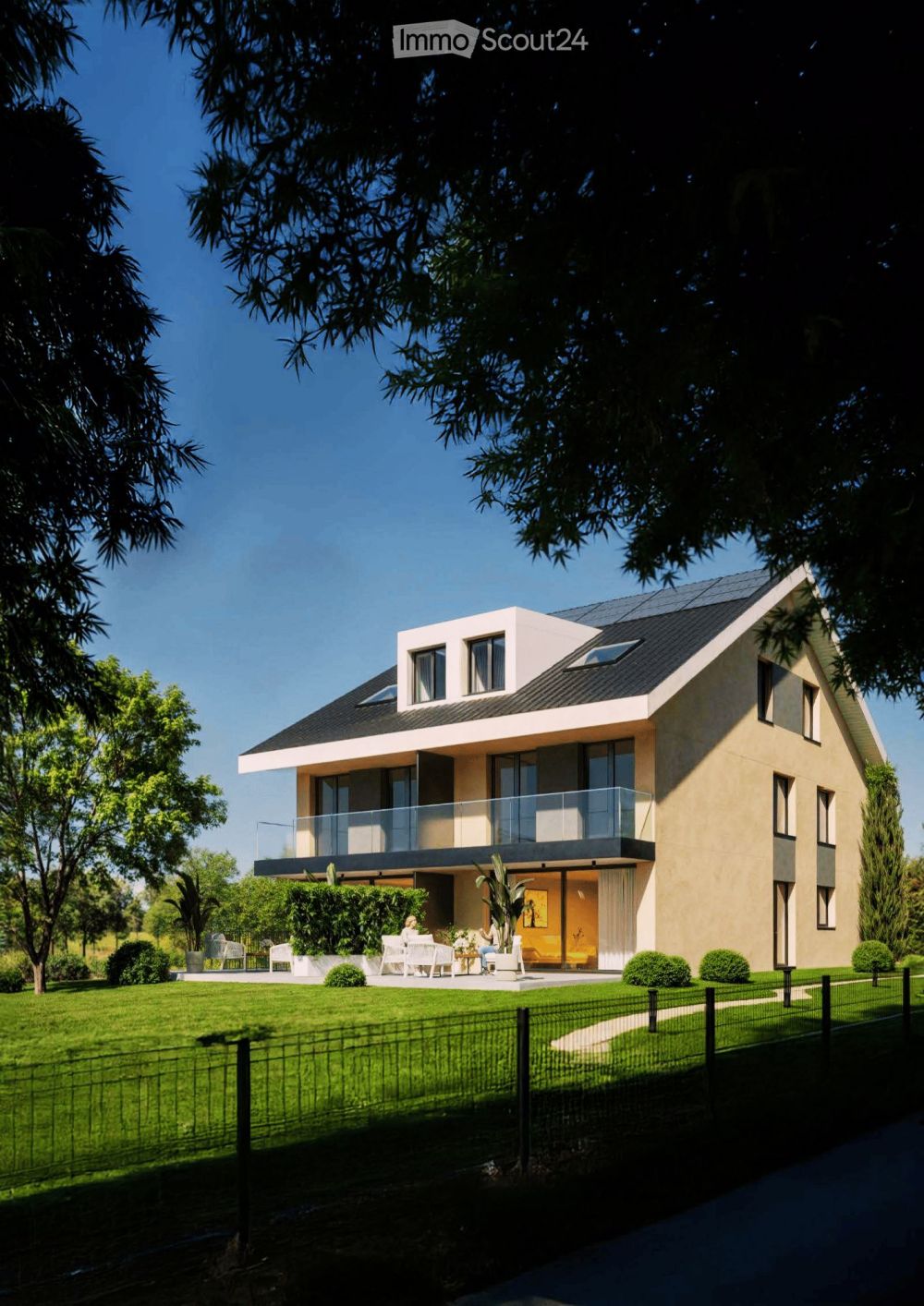 Zwillingsvillen von Ausnahme in Epalinges - Bild 1