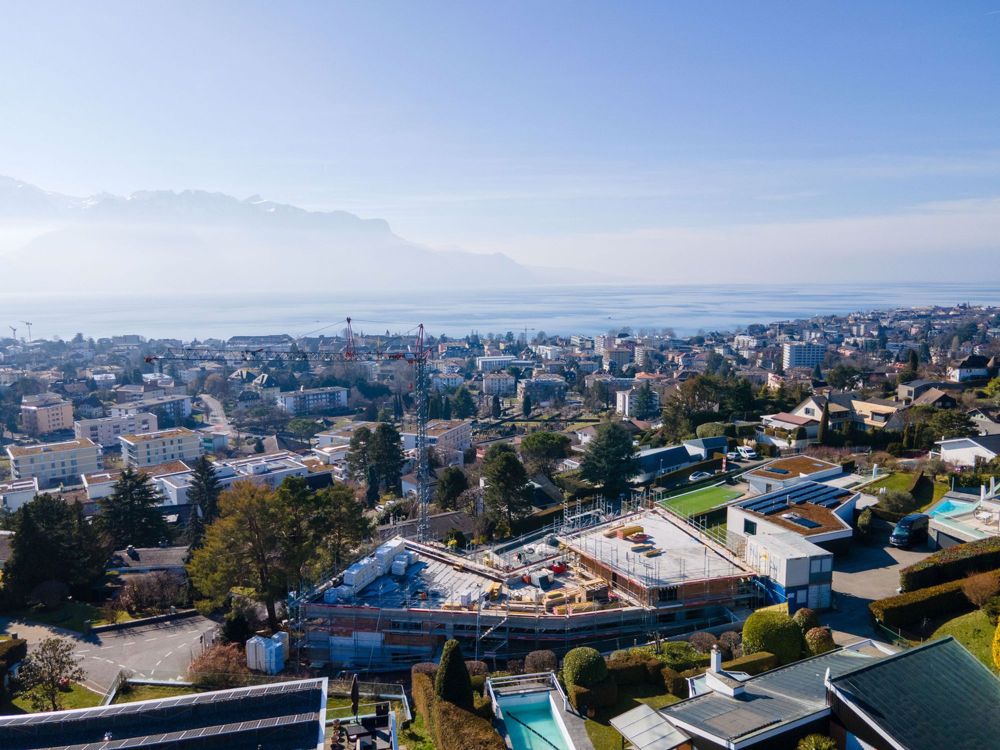 Attique neuf avec vue lac, quartier recherché, commune prestigieuse - Bild 4