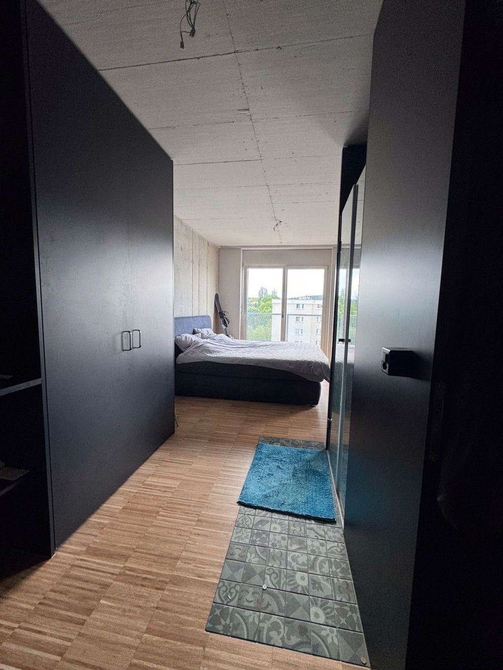 Wunderschöne Loft im Herzen von Aarau - Schlafzimmer
