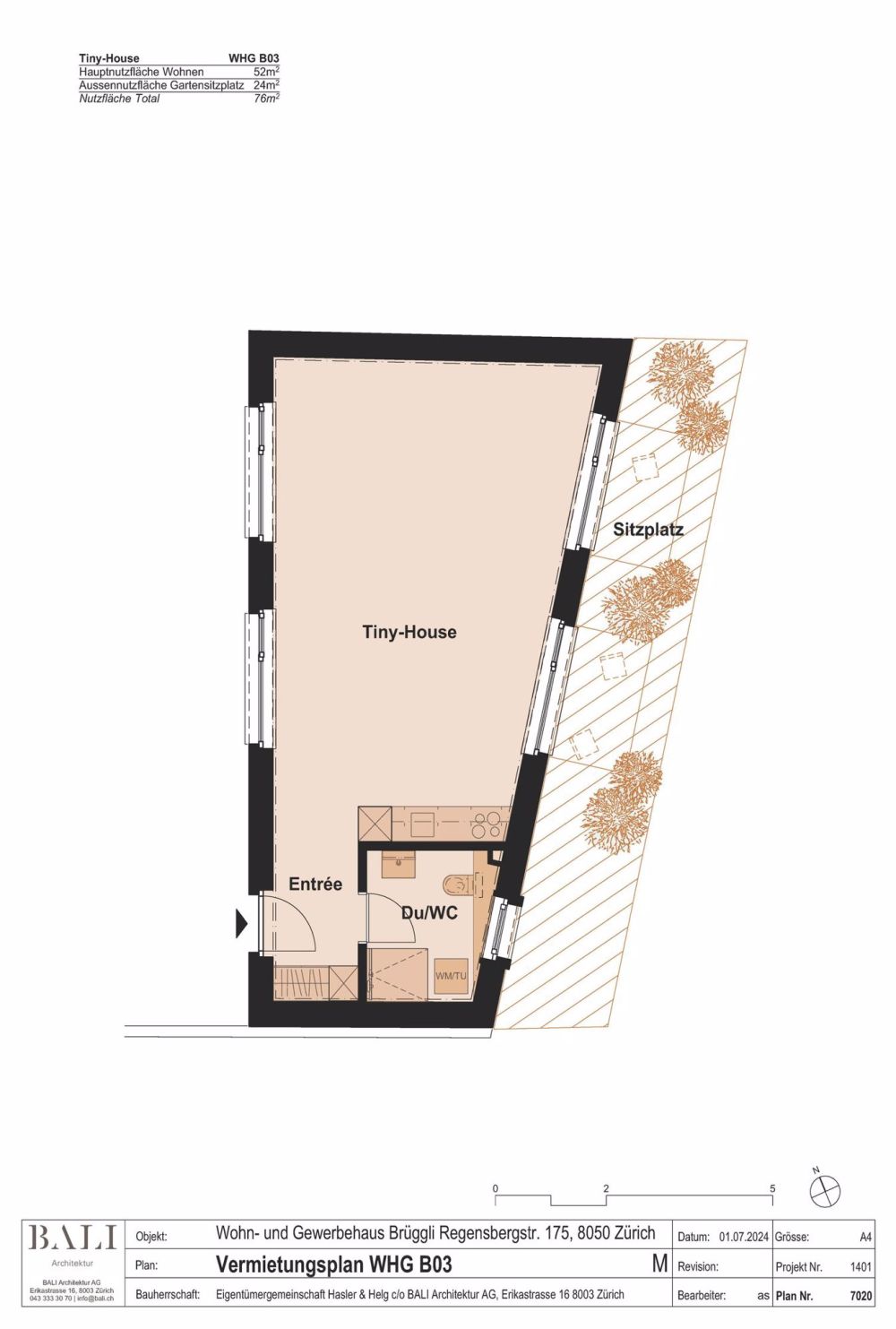 DEIN ATELIER, DEIN STUDIO, DEIN MINI-ZUHAUSE – Tiny House in Zürich Oerlikon - Bild 3