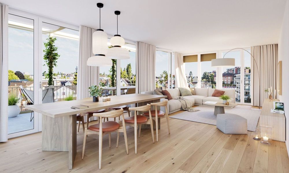 Attraktive Neubau-Wohnung im Zentrum - Innenansicht
