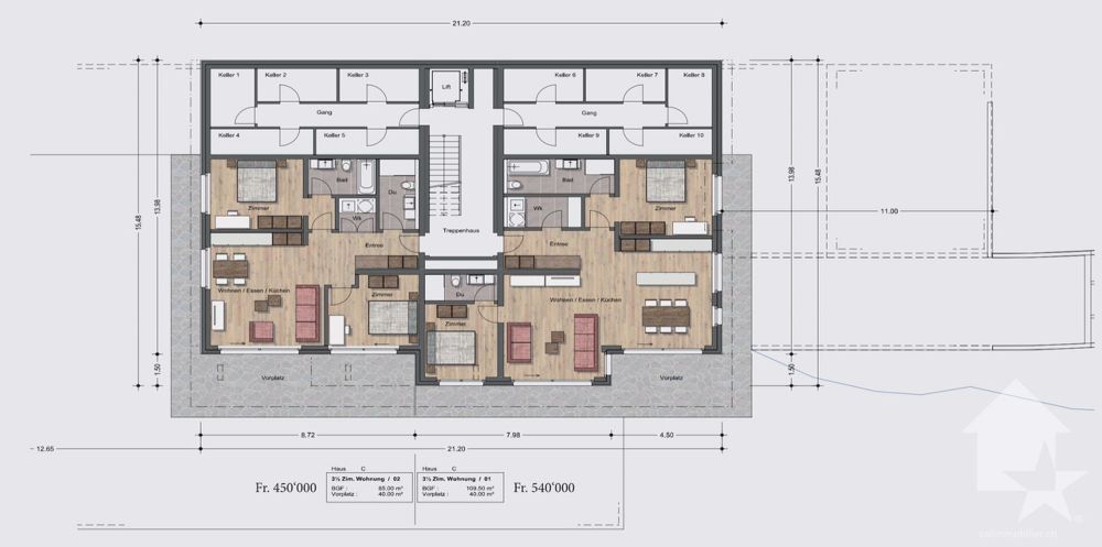 Nouveaux appartements résidentiels de 3,5 pièces - Bild 11