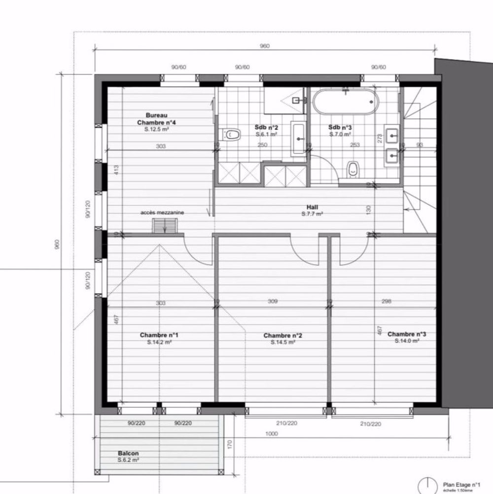 Schönes Chalet mit 5 Zimmern, 157m2, mit einem angrenzenden Garten von 150m2 - Bild 5