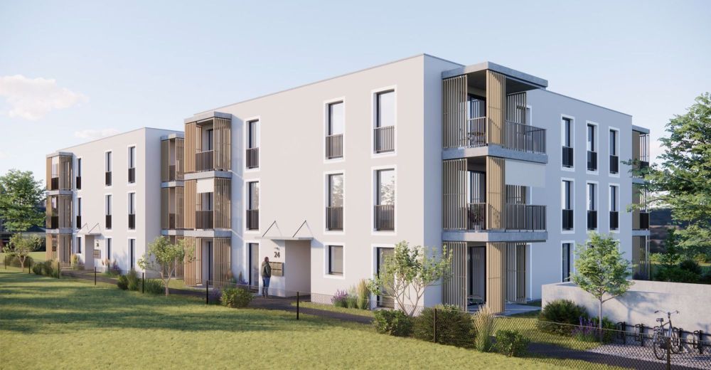 Moderne 3.5-Zimmer-Neubau-Wohnung 1.OG mit Balkon in Thun - Bild 3