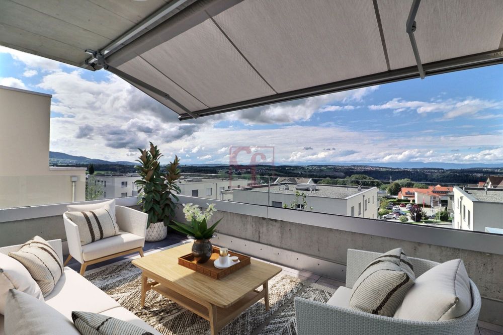 Arconciel - Prachtvolles 4.5-Zimmer-Neubau-Dachgeschoss - Bild 1