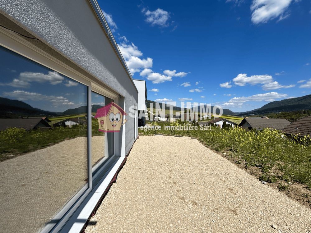 Villa mitoyenne Minergie de 5.5 pièces (158 m2) avec grande terrasse, jardin et garage à Cortébert - Bild 4